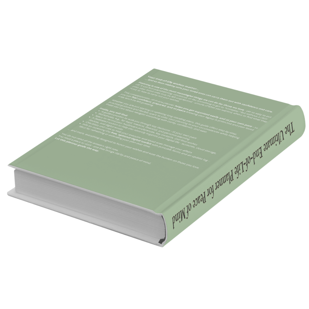 The Ultimate End-of-Life Planner for Peace of Mind - Hardcover